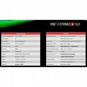 Amplificatore per chitarra acust ACUS One ForStrings 4 Ferdi Wood