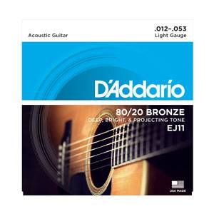 CORDE PER CHITARRA ACUSTICA D'ADDARIO EJ11