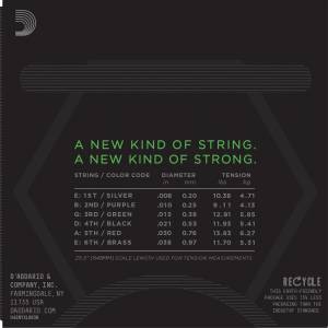 Corde per chitarra elettrica D'ADDARIO NYXL0838