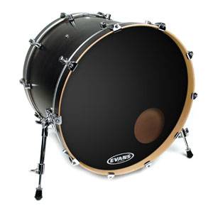 pelle per grancassa EVANS BD22RB EQ3 22 Black Resonant