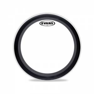 Pelle per batteria EVANS Emad 24" clear