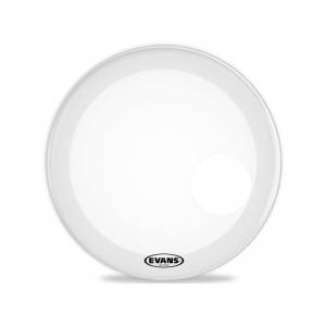 Pelle per batteria EVANS EQ3 22" Resonant Coated White