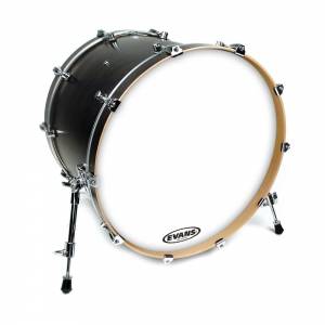 Pelle per batteria EVANS EQ3 22" Resonant Coated White