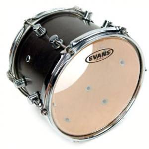 pelle per batteria EVANS g2 clear 16"