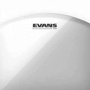 pelle per batteria EVANS g2 clear 16"