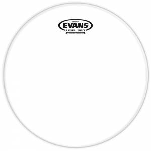 pelle per batteria EVANS TT12GR Resonant 12 clear